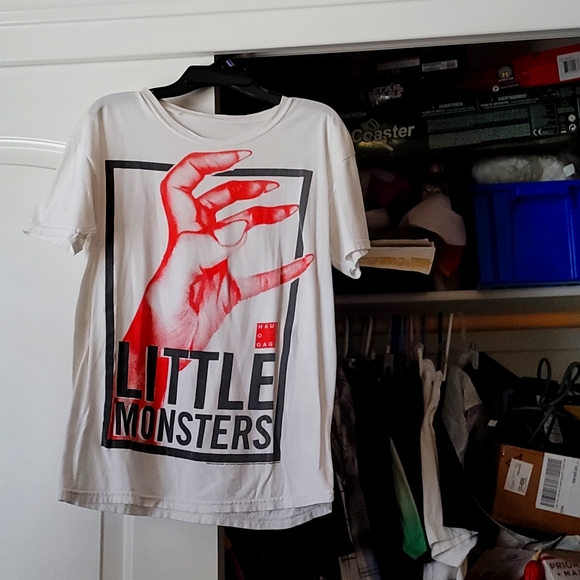 Haus of Gaga Other - Cream Haus of Gaga Little Monsters Tee